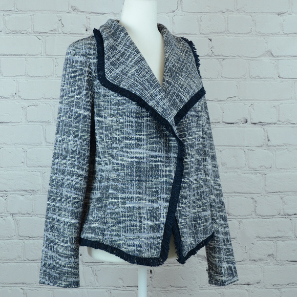 Rachel Zoe Jackets & Blazers - NWT RACHEL ZOE Tweed & Fringe Blazer